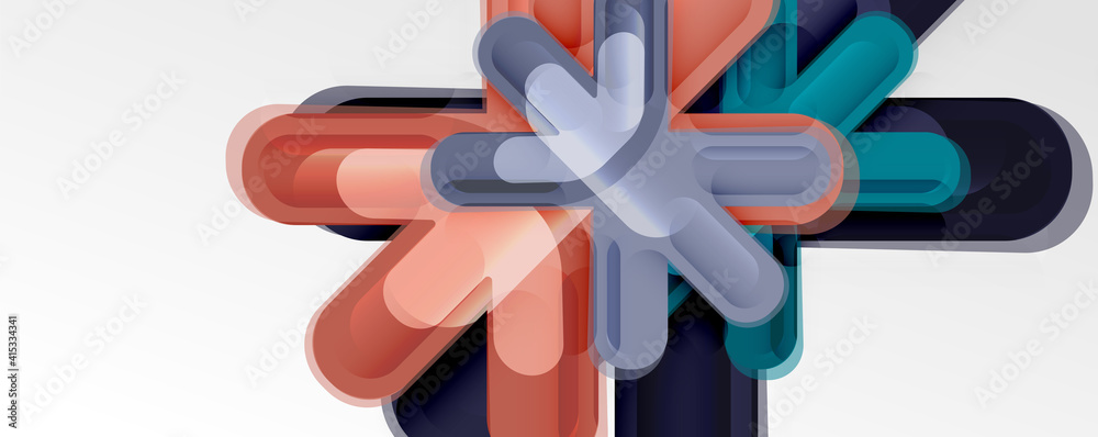 Abstract glossy crosses background for business or technology presentations, internet posters or web brochure covers Abstract glossy crosses background for business or technology presentations, internet posters or web brochure covers