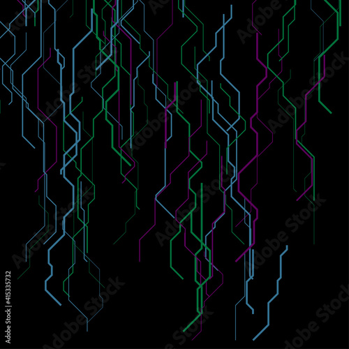 Vector abstract circuit.