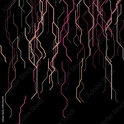 Vector abstract circuit.