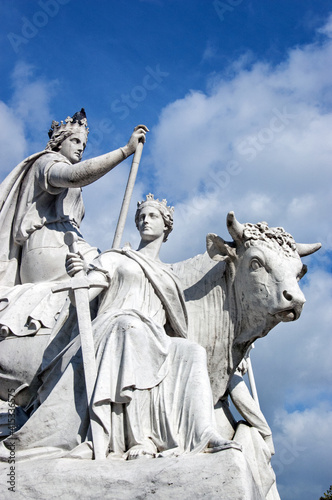 Allegorical Statue of Europe, Albert Memorial