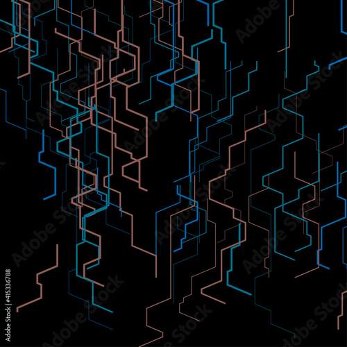 Vector abstract circuit.