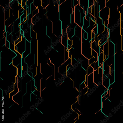 Vector abstract circuit.