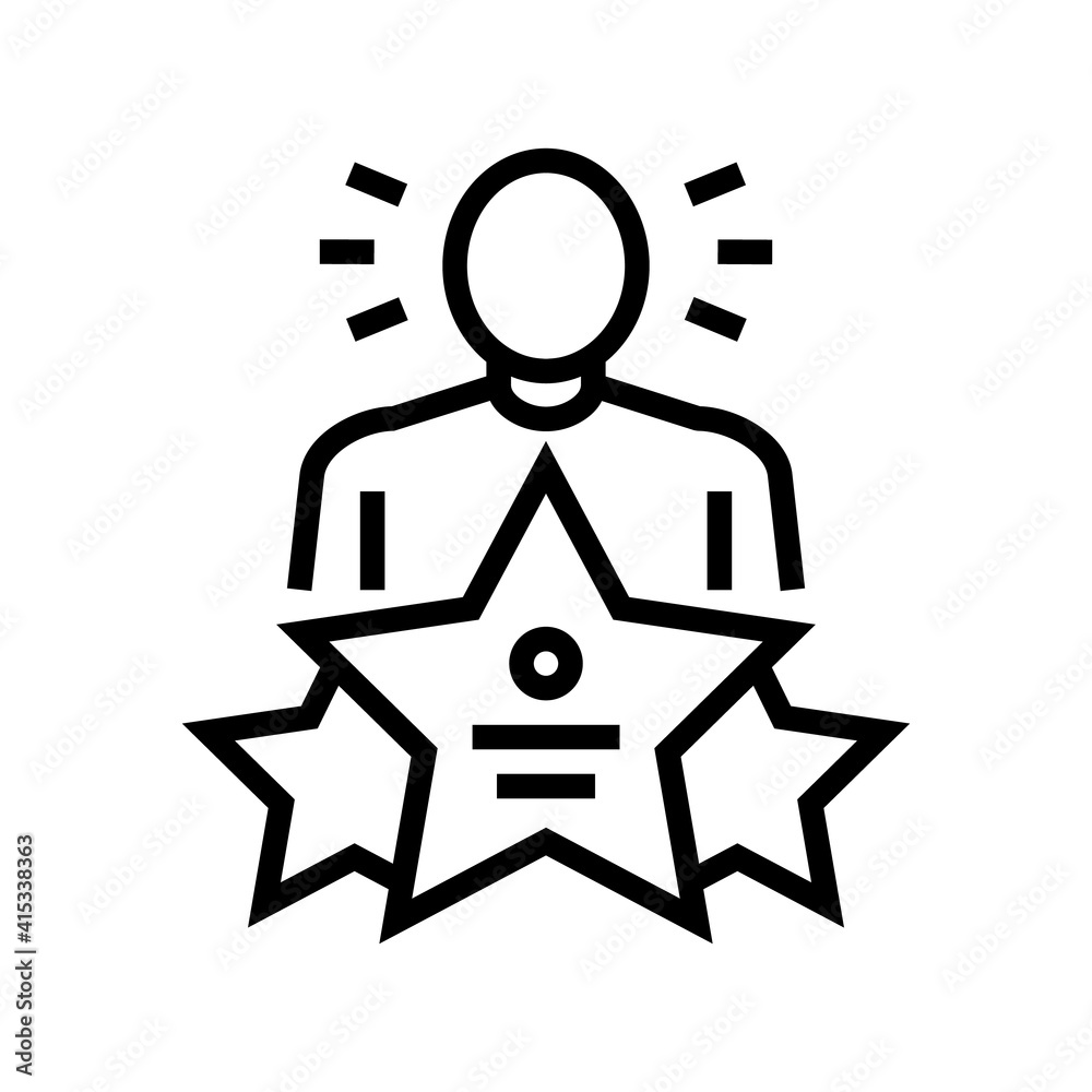 universal expert line icon vector. universal expert sign. isolated contour symbol black illustration universal expert line icon vector. universal expert sign. isolated contour symbol black illustration