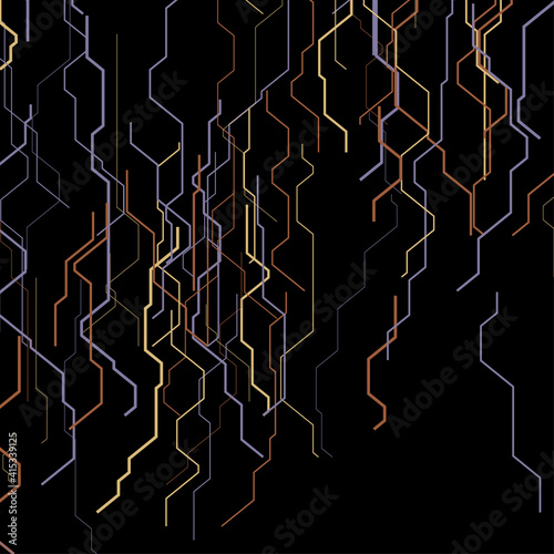 Vector abstract circuit.