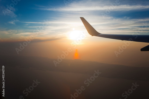 비행기 창 밖 모습 / Out of the airplane window © KyuMok