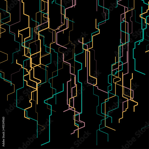Vector abstract circuit.