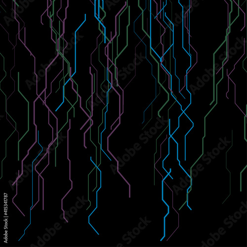 Vector abstract circuit.