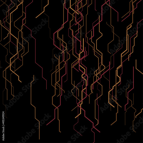 Vector abstract circuit.