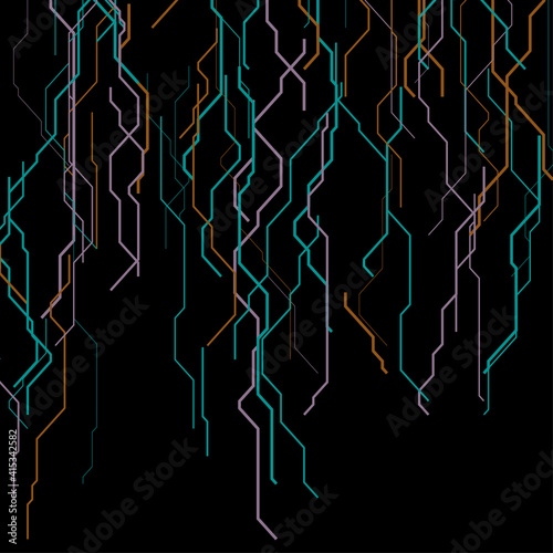 Vector abstract circuit.