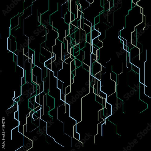Vector abstract circuit.