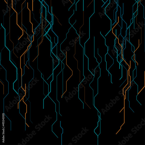 Vector abstract circuit.