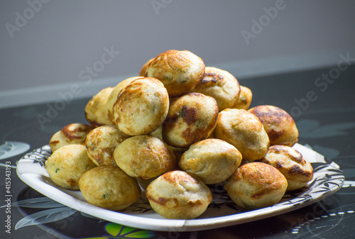 Indian Home Made Recipe 'Aappe'. Specialty Of South Indian Food