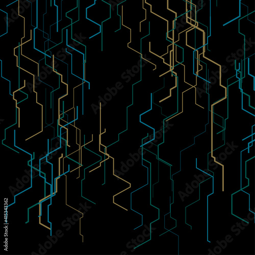 Vector abstract circuit.
