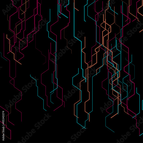 Vector abstract circuit.
