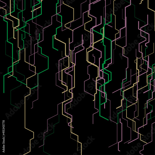 Vector abstract circuit.