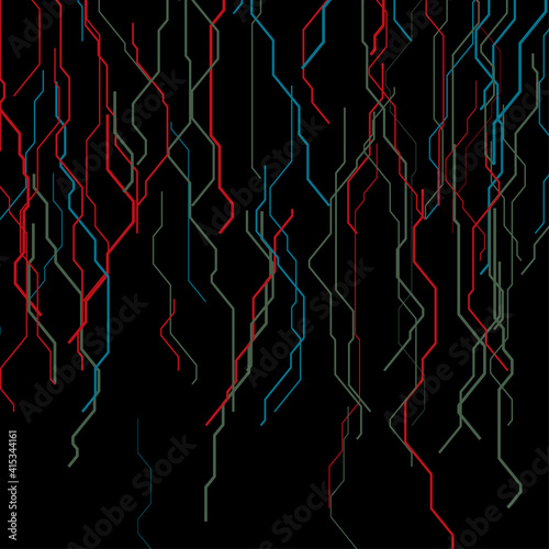 Vector abstract circuit.