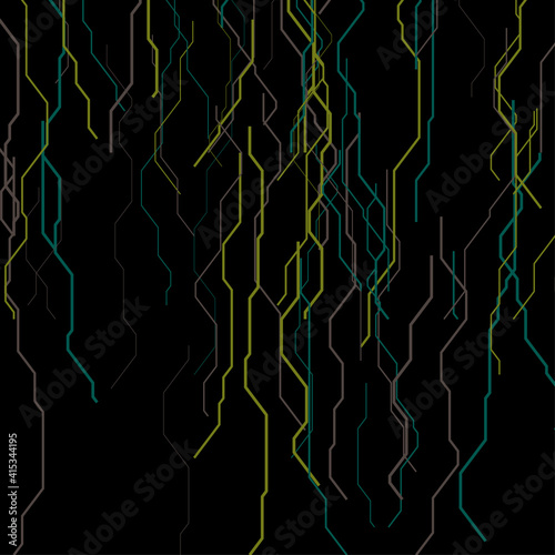 Vector abstract circuit.