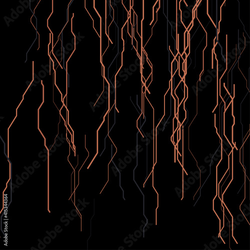 Vector abstract circuit.