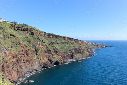 Beautiful Madeira - Coastline in springtime 2