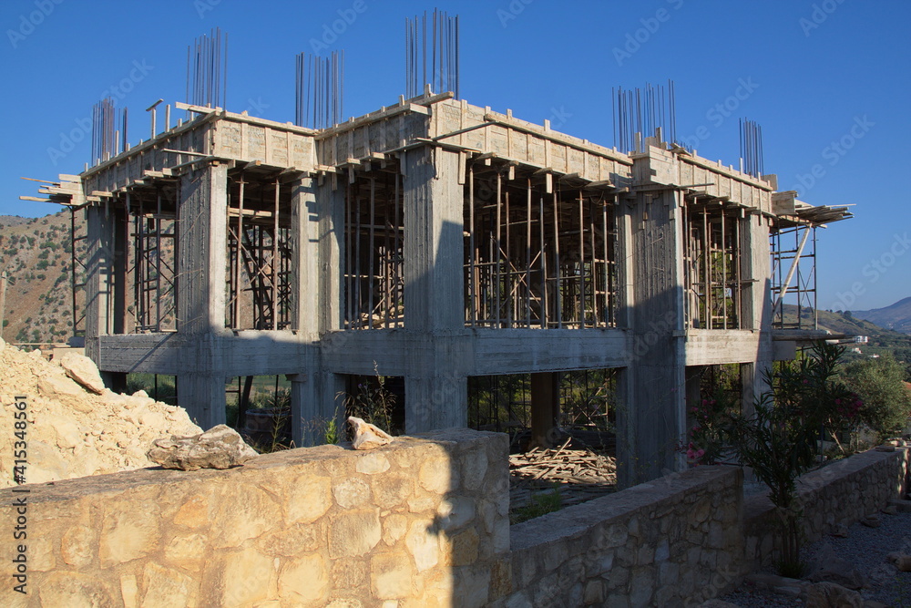 Building site on Crete in Greece, Europe
Building site on Crete in Greece, Europe