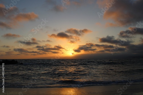 sunset at Venice Beach, California © Dana