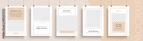 Modern poster template. Easy to adapt to brochure, annual report, magazine, poster, card, corporate presentation, portfolio, flyer, banner, website, app