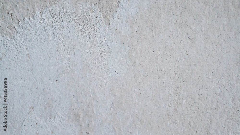 Fototapeta premium White concrete wall background texture with plaster