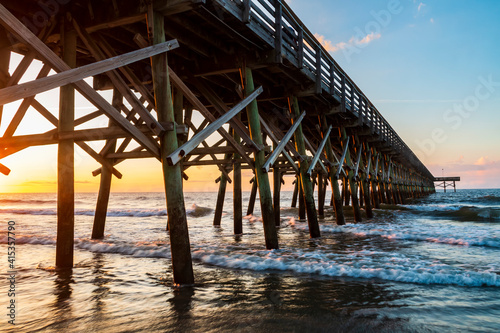 Wallpaper Mural beautiful summer sunrise in the Myrtle Beach in South Carolina Torontodigital.ca