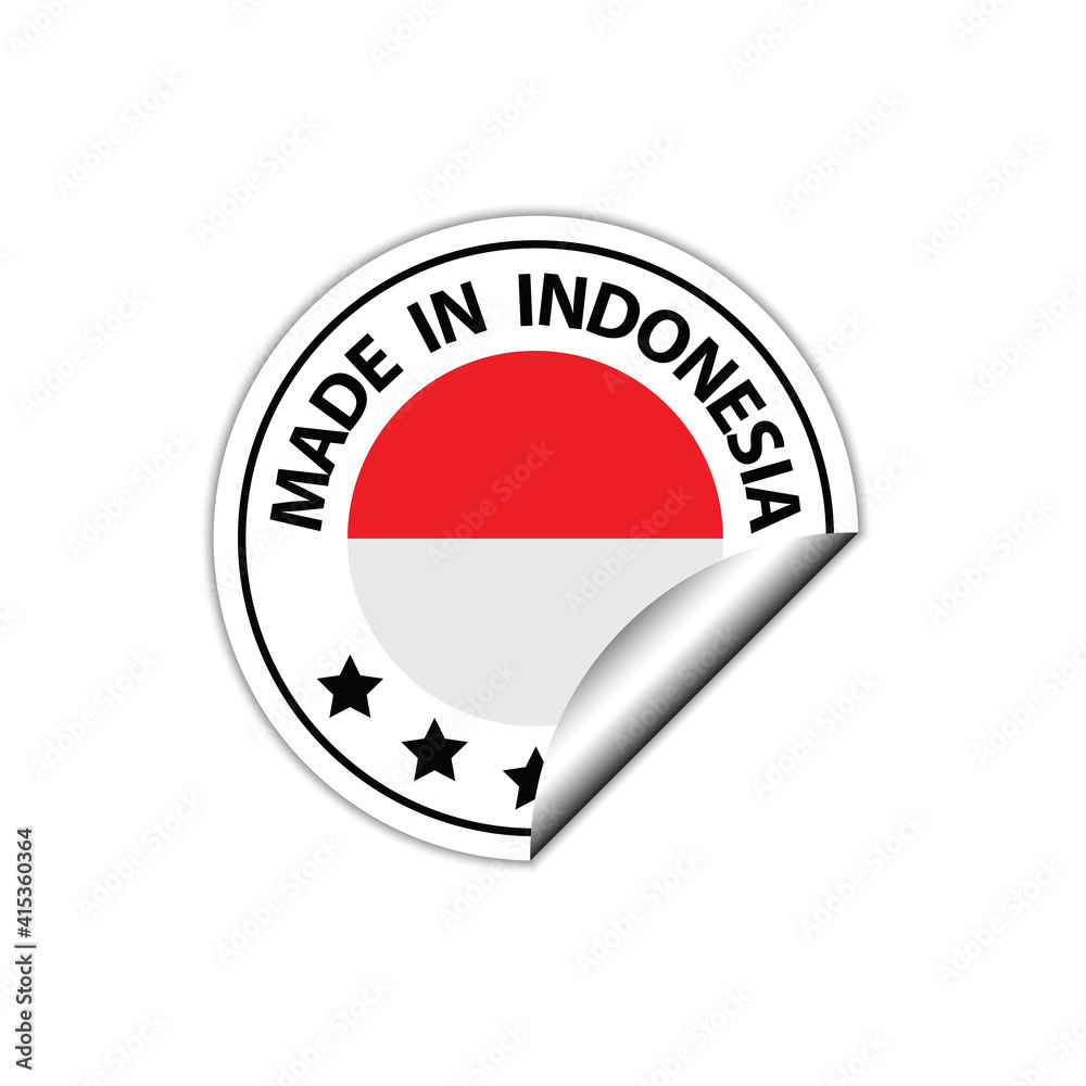 made in Indonesia vector stamp. badge with Indonesia flag
made in Indonesia vector stamp. badge with Indonesia flag