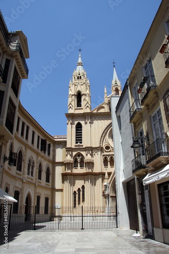Catholic Church in the seaside town of Malaga