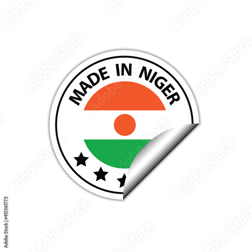 Free Download made in Niger vector stamp. badge with Niger flag	
 - GFXLoad