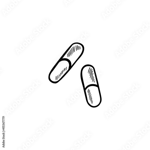 Medicine bottles, capsule set, artbo