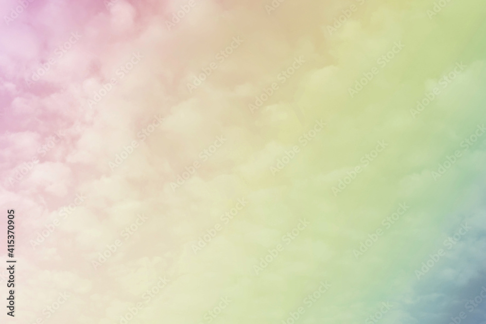 Sky and clouds in pastel tones Sky and clouds in pastel tones