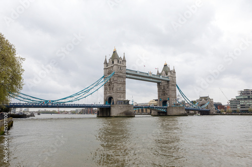                                   Tower Bridge in London  England