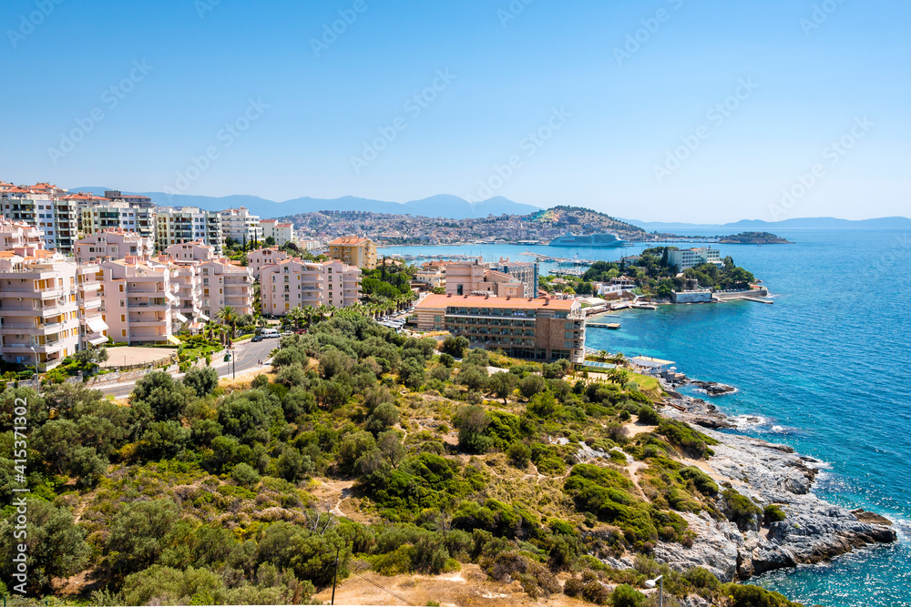 Fototapeta premium Kusadasi view from Hill
