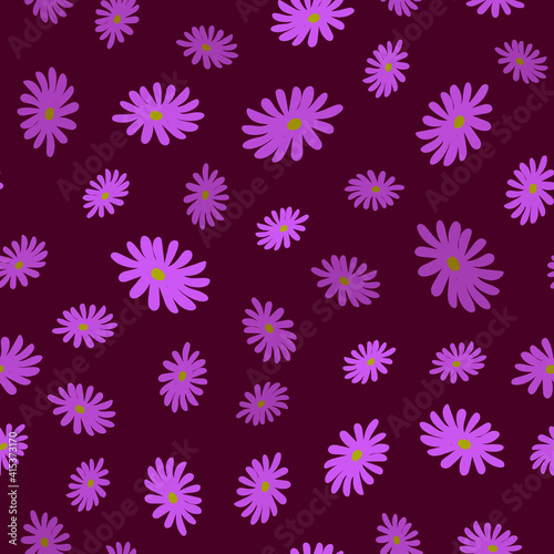 pattern with flowers © Ольга Полевая