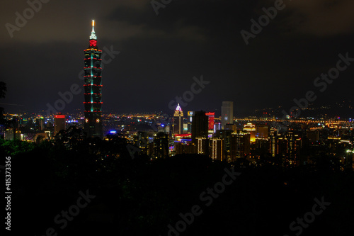 TAIPEI101 at night view