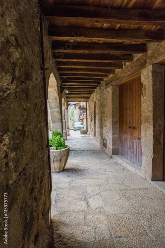 Casco antiguo de Santa Pau (Girona) photo