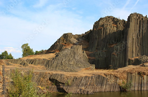 basalt rock in the Czech Republic