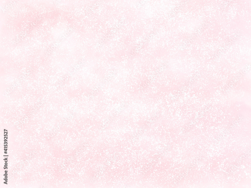 薄いピンクのふわふわした模様のある壁紙 水彩画のぼんやりしたイメージ 春色の背景 Ilustracion De Stock Adobe Stock