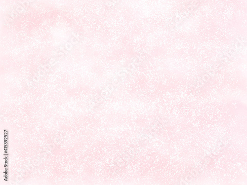 薄いピンクのふわふわした模様のある壁紙 水彩画のぼんやりしたイメージ 春色の背景 Stock イラスト Adobe Stock