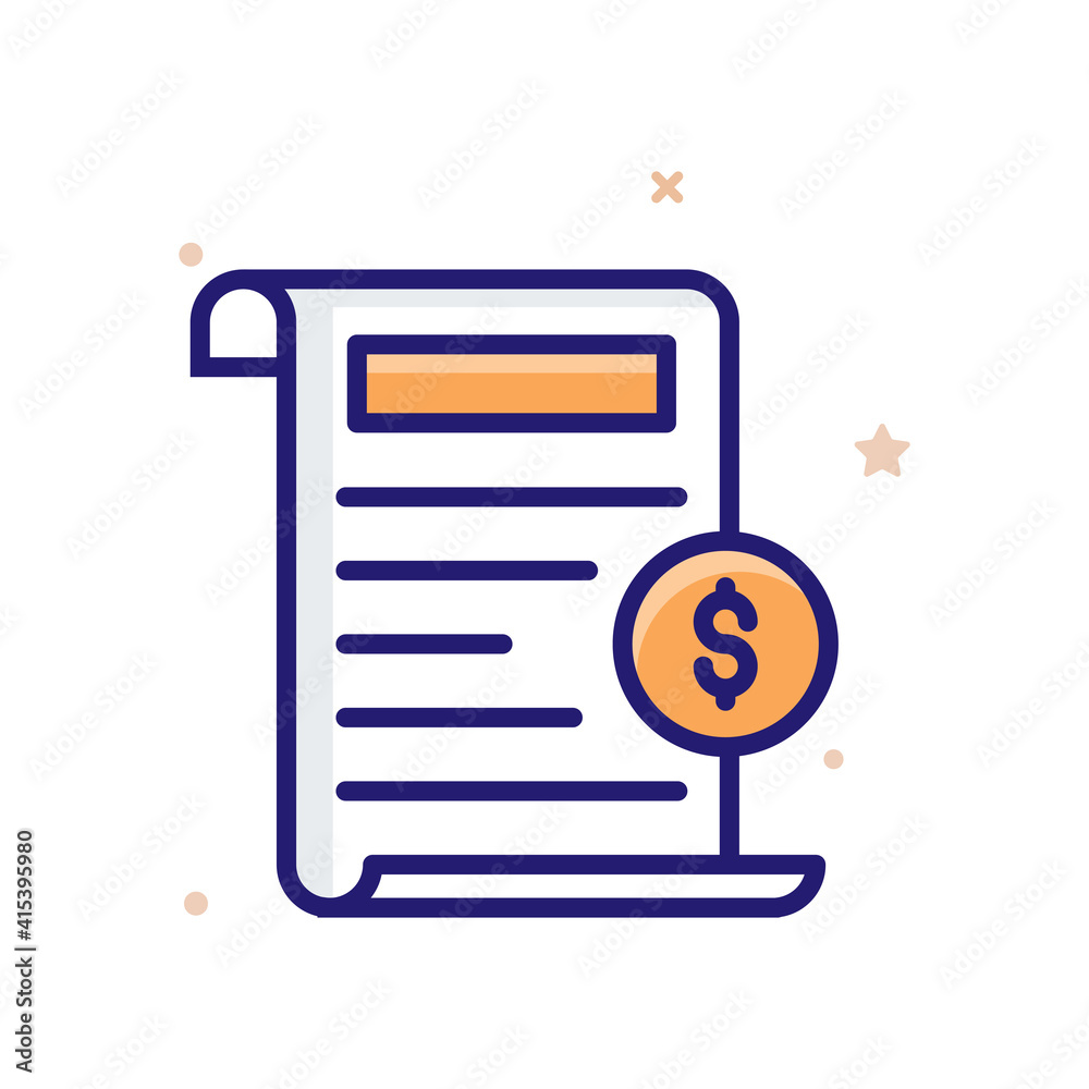 Income Report vector outline icon style illustration. EPS 10 file Income Report vector outline icon style illustration. EPS 10 file