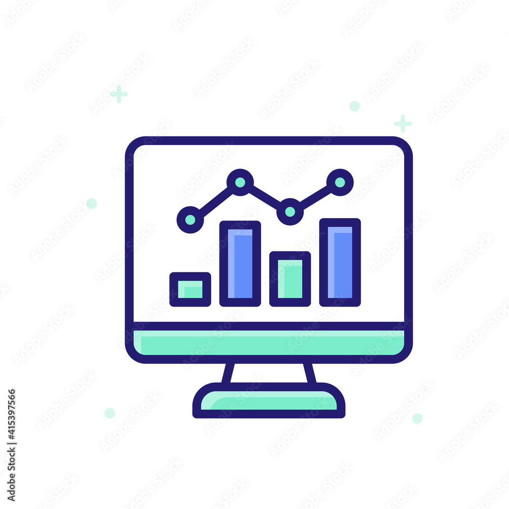 Analysis vector outline icon style illustration. EPS 10 file Analysis vector outline icon style illustration. EPS 10 file