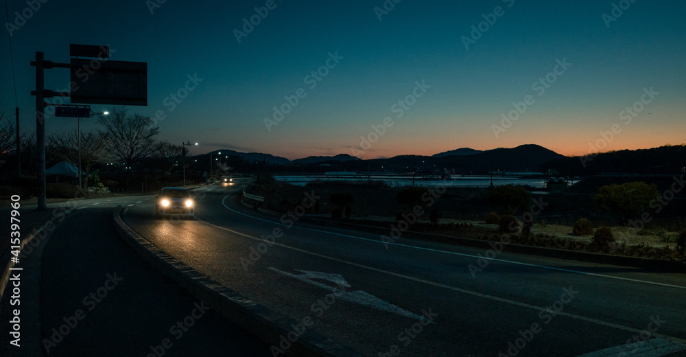 Sunset road 