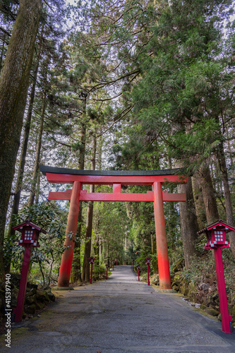 箱根神社 - 第三鳥居