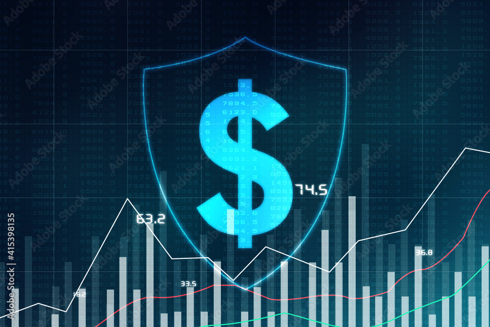 2d rendering usd Dollar symbol 2d rendering usd Dollar symbol