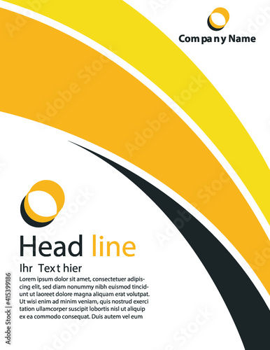Simpler Flyer für kurze informationen