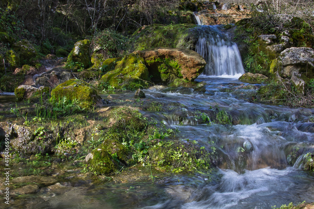 Obraz premium waterfall in the mountains