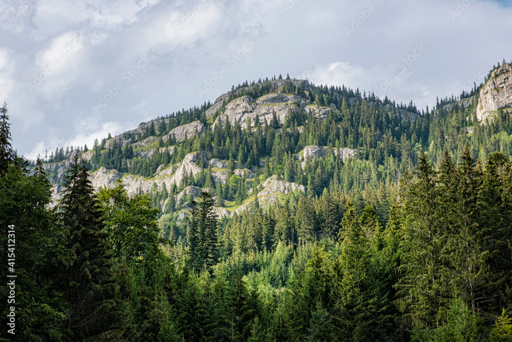 Ohniste rock massif, Low Tatras mountains, Slovakia