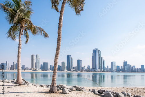 Al Mamzar Beach, Dubai, United Arab Emirates